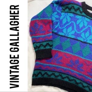 Gallagher Vintage Mohair Sweater